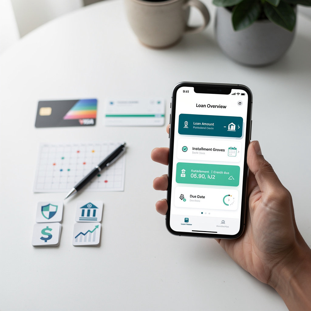 Possible AI short-term loan process with transparent pricing and flexible repayment options